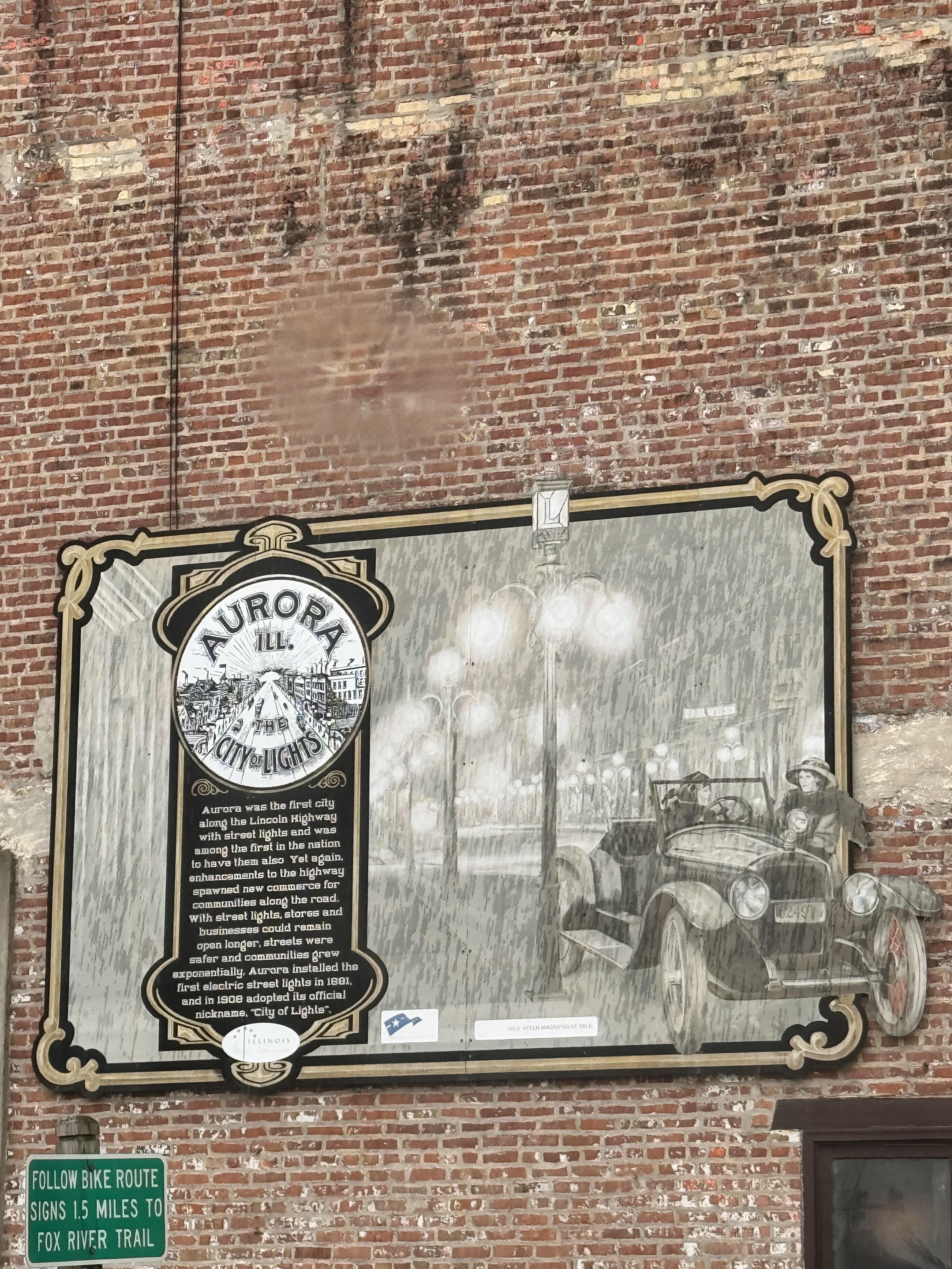 Lincoln Highway Mural - Aurora