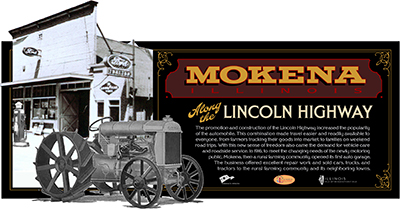 Lincoln Highway Mural - Mokena