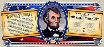 Lincoln Highway Mural - Park Forest