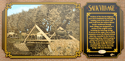Lincoln Highway Mural - Sauk Village