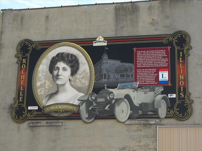 Lincoln Highway Mural #1 - Rochelle
