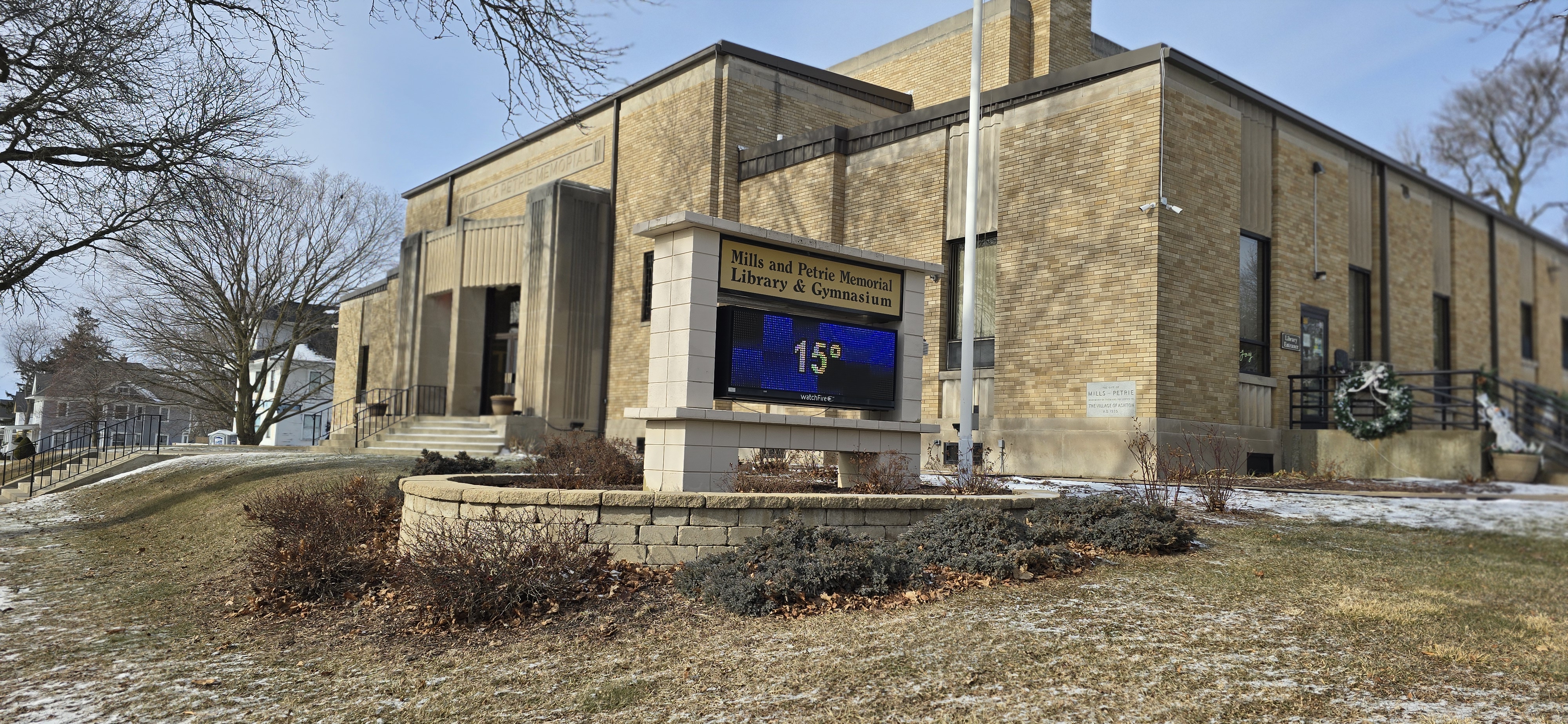 Mills & Petrie Memorial Library