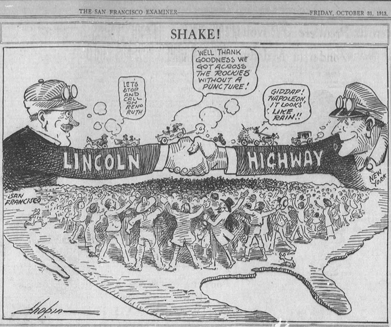 Dedication of the Lincoln Highway