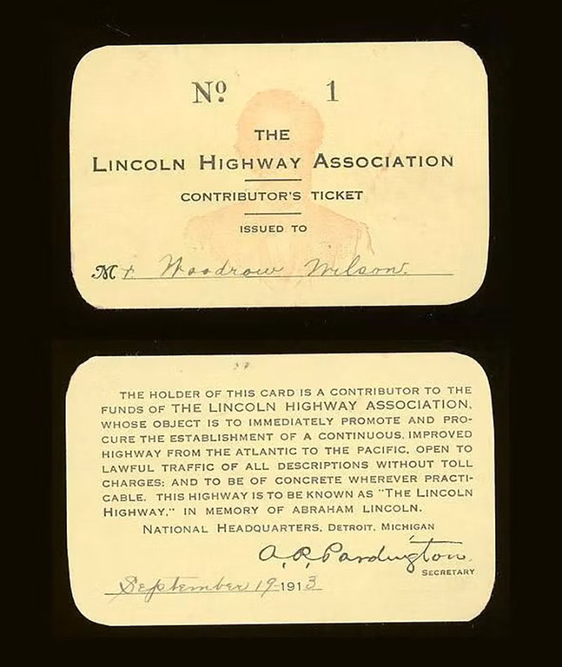 Fundraising for the Lincoln Highway